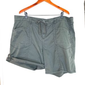 Supplies Army-Green Utility Style Shorts 20W